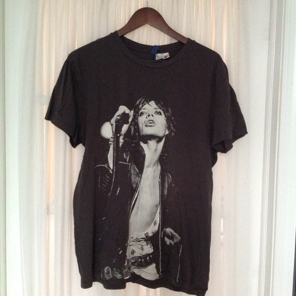 Mick jagger t shirt h&m Clearance